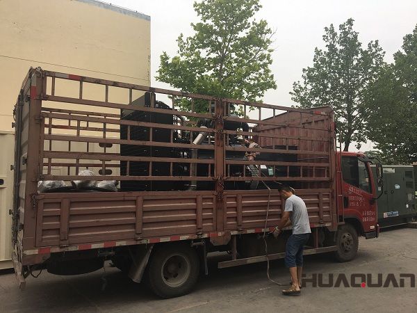 2018年5月27日一臺600kw立柜四保護發電機組成功發往江西省萍鄉市