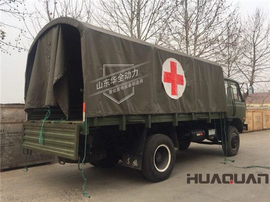 華全100kW發(fā)電機(jī)組發(fā)往煙臺(tái)