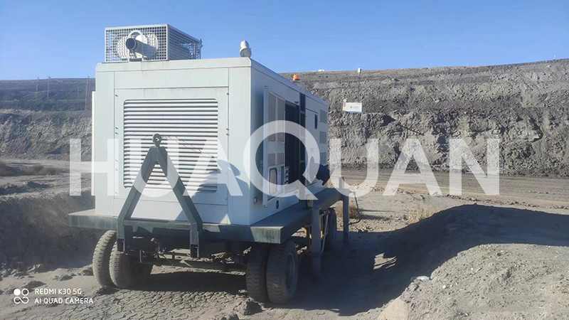 北京豐臺600kW移動式發(fā)電機組電站項目