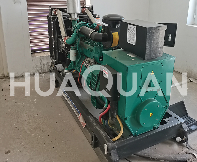 河南駐馬店市某部隊400kW發電機組電站項目