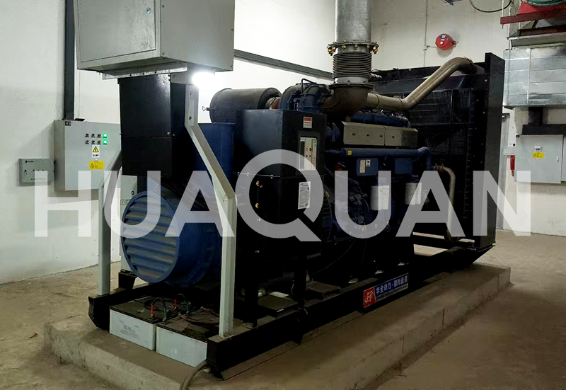 廣州某學(xué)院500kW發(fā)電機組電站項目